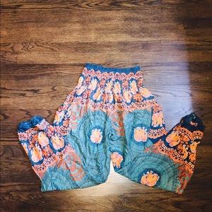 High Waisted Elephant Harem Pants